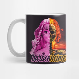 barbie x oppenheimer 2023 barbenheimar Mug